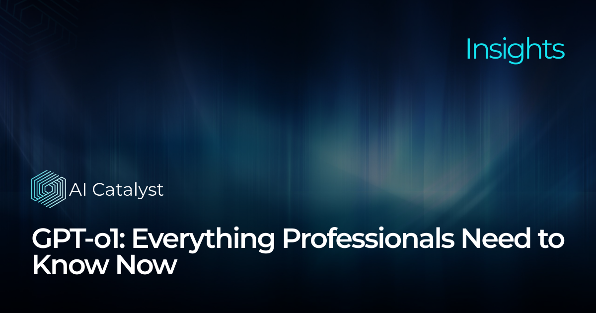 GPT-o1: Everything Professionals Need to Know Now